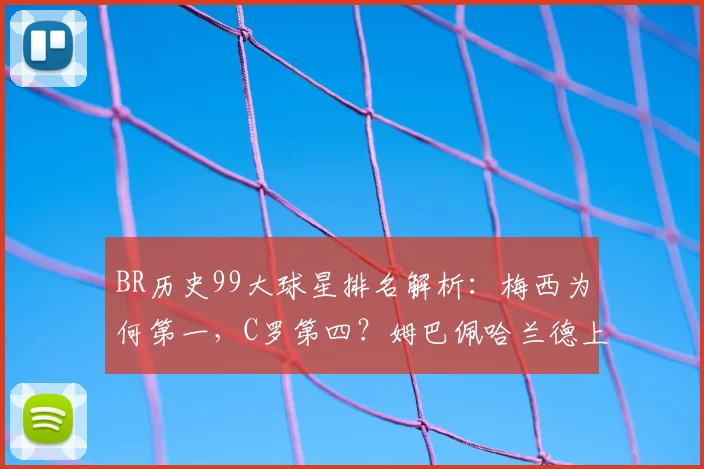 BR历史99大球星排名解析：梅西为何第一，C罗第四？姆巴佩哈兰德上榜背后