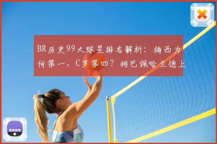BR历史99大球星排名解析：梅西为何第一，C罗第四？姆巴佩哈兰德上榜背后